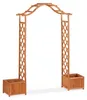 Arche en bois en forme de rose Relaxdays, arche de jardin Voir les images du produit 9