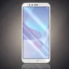 A white Huawei smartphone is displayed front and center against a dark, gradient background. The phone's screen shows a colorful, abstract wallpaper and the time '08:08'. The Huawei logo is visible at the bottom of the screen. Produktbild-Vorschau