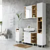 Kúpeľňová skrinka Vicco Aquis biely 30 x 190 cm, Model Náhľad obrázku produktu 4