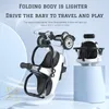 Doppelsitzer Kinderwagen mit Aluminiumrahmen, klappbar, Produktbild-Vorschau 2
