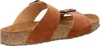 Klasyczne klapki damskie Haflinger 31333037363332, brązowe, Podgląd zdjęcia produktu 5