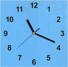 Wanduhr aus Glas mit Motiv Himmelblauer Hintergrund- 30 x Produktbild-Vorschau 1