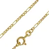 trendor 71811 Goldkette 333 Gold für Damen und Herren Figaro Diamantiert 1 Produktbild-Vorschau