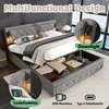 MODFU Boxspringbett Hydraulisches 180 x 200 cm mit Produktbild-Vorschau 5