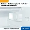 Exquisit Einbau-Kühlschrank, 118 Liter, 4-Sterne-Gefrieren, Produktbild-Vorschau 7