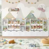 Étagère pour enfants et rangement pour jouets - Étagère à 7 Voir les images du produit 3