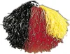POM POM verschiedene Farben schwarz/gelb/rot Produktbild-Vorschau 1