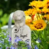 Relaxdays Grabschmuck Hund, wetterfest, Tier Gedenkstein, Produktbild-Vorschau 3