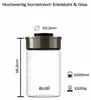 BURI Vorratsglas Vakuumglas 6er Set 1000ml | Vorratsdosen Produktbild-Vorschau 4