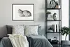 MuchoWow® MuchoWow® Gerahmtes Poster Liegende Katze - Produktbild-Vorschau 2