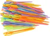 Plastikowe igły z dużym oczkiem, 100 sztuk, igły do Podgląd zdjęcia produktu 6