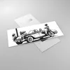 Bilder auf glas - Bar Auto Straße - 120x50cm - Glasbilder - Produktbild-Vorschau 2