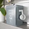 Boîte à lessive 6L Boîte métallique avec couvercle et pelle Voir les images du produit 2