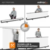 walimex pro Panneau enroulable Fond 210x220cm blanc Voir les images du produit 2