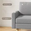 BEALIFE 2-Sitzer Sofa 157x72x85 cm mit Holzfüßen & Produktbild-Vorschau 8