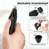 Nasenhaartrimmer, Wiederaufladbar Nasenhaarschneider 2 in 1 Produktbild-Vorschau 5