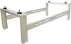 A white metal stand for an air conditioner unit, shown against a white background. Produktbild-Vorschau