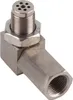 90 ° Auto Sauerstoffsensor Spacer CEL Bung Fix Check Engine Produktbild-Vorschau 3