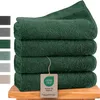 Hausfelder Handtücher Premium Handtuch Set (Dunkelgrün, 4 Produktbild-Vorschau 1