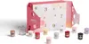 A Yankee Candle advent calendar with votive candles and a candle holder. Náhled obrázku produktu