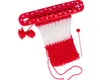 goki 58509 Cadre à tricoter, rouge (1 pièce) Voir les images du produit 4