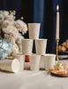 Pappbecher 220ml mit Sternen 6er Set Creme / Gold Produktbild-Vorschau 5