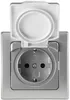 ChiliTec DELPHI Prise de courant de sécurité IP44 250V AC / Voir les images du produit 4