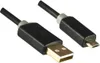 Micro USB Kabel A auf micro B Stecker, 1m Produktbild-Vorschau 1