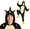 Onesie Kigurumi Pyjama Kostüm für Erwachsene, Pegasus Stern Produktbild-Vorschau 1