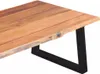 vidaXL Couchtisch Massivholz Akazie 110x60x40 cm Produktbild-Vorschau 5