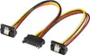 Goobay PC Y Stromkabel/Stromadapter, SATA 1x Buchse zu 2x Produktbild-Vorschau 1