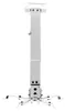 DH Beamer Sunne schwarz 43-65cm 15° Kabelmanagement bis Produktbild-Vorschau 2