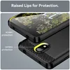 Nokia C100 Hülle, Carbon-Faser TPU Silikon Stoßfest Produktbild-Vorschau 4