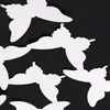 100Pcs 3D Papier Weiß Schmetterling Wand Aufkleber Produktbild-Vorschau 4