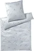 Elegante Mako Satin Bettwäsche Spätzchen 24553-2 Blau Vögel Produktbild-Vorschau 2