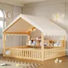 Cama infantil de 140x200 cm que se puede utilizar como cama Vista previa de la imagen del producto 2