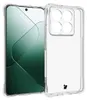 A clear phone case and a smartphone are shown side-by-side against a white background. Produktbild-Vorschau