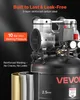 VEVOR tlakový kompresor 30 l, vzduchový kompresor 2 PS, 113 Náhľad obrázku produktu 5