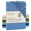 Lavea® Spannbettlaken 120x200 cm, Mikrofaser Spannbetttuch Produktbild-Vorschau 1