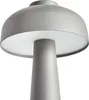 BELIANI Stolní LED lampa šedá železná se stínidlem Náhled obrázku produktu 6