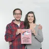 Mr. & Mrs. Panda Bild Einhorn Fliegendes Pferd DIN A4 - Rot Produktbild-Vorschau 3