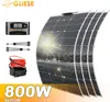 800W Flexibel Solarmodul Solarpanel Set Monokristallin Produktbild-Vorschau 1