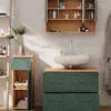 Sada nábytku do koupelny Vicco Irma Zelený/zlatý dub 3 Náhled obrázku produktu 5