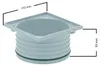 ACO Aufsatzstück 110 x 110 mm, grau, für Produktbild-Vorschau 3