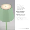 Lampa zewnętrzna stołowa przenośna zielona dotykowa IP54 Podgląd zdjęcia produktu 16