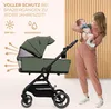 Kinderkraft YOXI 2-in-1 Kinderwagen bis 27 kg - Babywanne & Produktbild-Vorschau 6