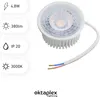12er Set LED Modul 3000K warmweiß 230V - 5W 380 Lumen 110° Produktbild-Vorschau 2