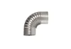 Bertrams 30116 Bogenknie FAL 150mm o.T., silber/grau Produktbild-Vorschau 2