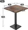 PMD | Bistro Stehtisch Baumkante | B:T:H 70 x 70 x 110 cm | Produktbild-Vorschau 3
