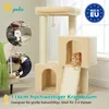 Purpurra Kratzbaum Extra-Dick Stämme XXL Stabil für Grosse Produktbild-Vorschau 3